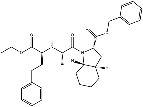 Trandolapril Benzyl Ester Structure