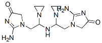 1,1'-[iminobis(ethane-2,1-diyliminoethane-2,1-diyl)]bis[2-amino-1,5-dihydro-4H-imidazol-4-one] Struktur
