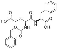 Z-L-Glu-L-Phe-OH 化学構造式