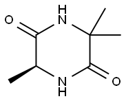 2,5-Piperazinedione,3,3,6-trimethyl-,(S)-(9CI),98735-75-2,结构式