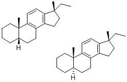 C21 RING-C MONOAROMATIC STERANE (5ALPHA(H),10BETA(CH3)/5BETA(H),10BETA(CH3)) Structure