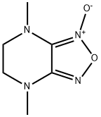 [1,2,5]Oxadiazolo[3,4-b]pyrazine,4,5,6,7-tetrahydro-4,7-dimethyl-,1-oxide(9CI) 结构式