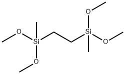 DIMETHYLTETRAMETHOXYDISILETHYLENE Structure