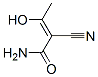 2-Butenamide, 2-cyano-3-hydroxy-, (Z)- (9CI) 结构式