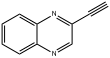 2-乙炔喹喔啉, 98813-70-8, 结构式