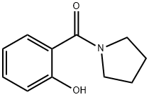 N-(2-HYDROXYBENZOYL)PYRROLIDINE  97 化学構造式