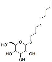 正壬基 BETA-D-硫代吡喃葡萄糖苷, 98854-15-0, 结构式