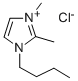 1-丁基-2,3-二甲基咪唑氯盐,98892-75-2,结构式