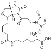 3-(N-maleimidopropionyl)biocytin|N<SUP>Α</SUP>-(3-马来酰亚胺丙酰基)生物素