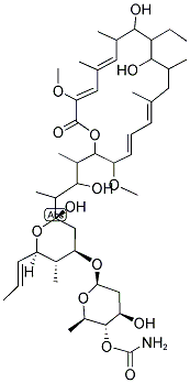 ホリミシン 化学構造式