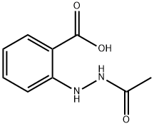Benzoic acid, 2-(2-acetylhydrazino)- (9CI) Structure