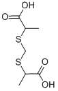 METHYLENEBIS(THIOLACTIC ACID)|2-({[(1-羧乙基)硫代]甲基}硫代)丙酸