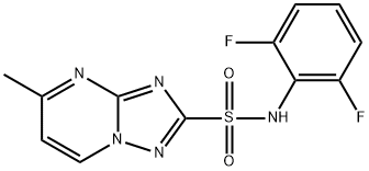 Flumetsulam Struktur