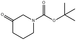 N-叔丁氧羰基-3-哌啶酮,98977-36-7,结构式