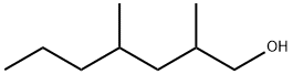 1-Heptanol, 2,4-dimethyl- Structure