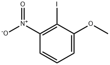 2-iodo-1-methoxy-3-nitro-benzene Struktur