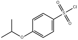 4-イソプロポキシベンゼンスルホニルクイロライド 塩化物 化学構造式