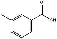 间甲基苯甲酸,99-04-7,结构式