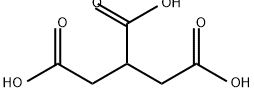 TRICARBALLYLIC ACID Struktur