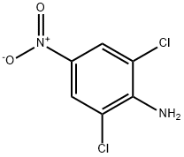 2,6-二氯-4-硝基苯胺 结构式