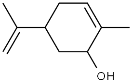 香芹醇 结构式