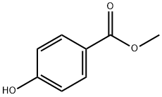 对羟基苯甲酸甲酯,99-76-3,结构式