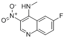 6-FLUORO-N-METHYL-3-NITROQUINOLIN-4-AMINE Structure