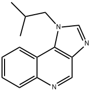 1-イソブチル-1H-イミダゾ[4,5-C]キノリン 化学構造式