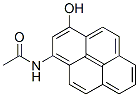 N-acetyl-3-hydroxy-1-aminopyrene Structure