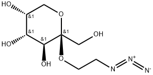 2-AZIDOETHYL-BETA-D-FRUCTOPYRANOSIDE|2-叠氮基乙基B-D-吡喃果糖苷