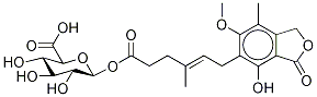 Mycophenolic Acid Acyl-b-D-glucuronide Struktur