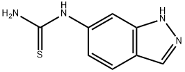 N-(1H-インダゾール-6-イル)チオ尿素 化学構造式