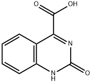 2-オキソ-1,2-ジヒドロキナゾリン-4-カルボン酸 化学構造式
