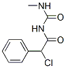 2-CHLORO-N-[(METHYLAMINO)CARBONYL]-2-PHENYLACETAMIDE Struktur