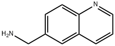 6-(アミノメチル)キノリン 化学構造式
