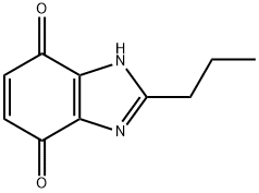 4,7-Benzimidazoledione,2-propyl-(6CI) Structure
