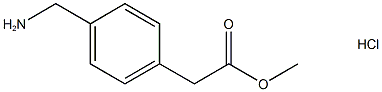 METHYL 2-(4-(AMINOMETHYL)PHENYL)ACETATE HYDROCHLORIDE Structure