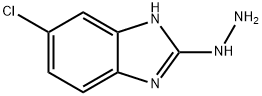 6-氯-2-肼基-1H-苯并咪唑, 99122-11-9, 结构式