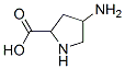 4-aminopyrrolidine-2-carboxylic acid Structure