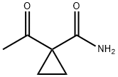 Cyclopropanecarboxamide, 1-acetyl- (9CI) 结构式