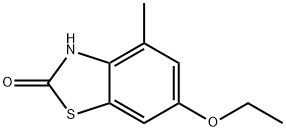 2(3H)-Benzothiazolone,6-ethoxy-4-methyl-(9CI) Struktur