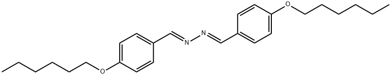 P-HEXYLOXYBENZALAZINE Structure