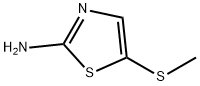 Thiazole, 2-amino-5-(methylthio)- (6CI) Structure