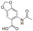 99185-29-2 1,3-Benzodioxole-5-carboxylic acid, 6-acetamino-