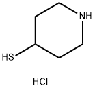PIPERIDINE-4-THIOL HCL Structure