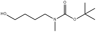 TERT-BUTYL 4-HYDROXYBUTYLMETHYLCARBAMATE Struktur