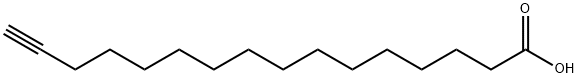 15-hexadecynoic acid Struktur