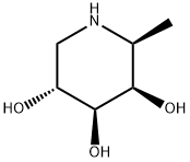 1-脱氧岩藻野九霉素盐酸盐, 99212-30-3, 结构式