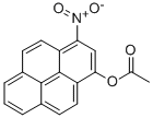 1-ニトロ-3-アセトキシピレン 化学構造式