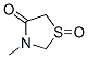 4-Thiazolidinone,3-methyl-,1-oxide(9CI) Structure